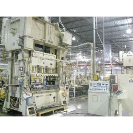 Used-Minster-Minster Straight Side Double Crank Press With Minster Feed Line-E2-200-72-42-2004058