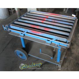 Used-Portelvator-Used Portelvator Die Cart With Roller Table-35-6560