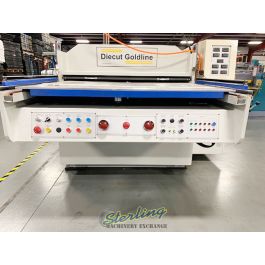 Used-DIECUT UK-Used DieCut Uk Clicker Press New Price $105,000.  Save Tens Of Thousands On A Like New Machine-GOLDLINE 1300-C5164