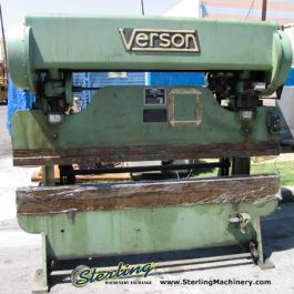 Used-Verson-Verson Press Brake-2078-50-8174