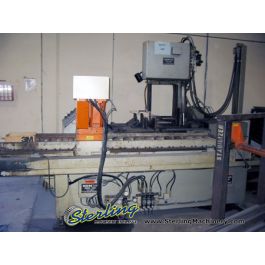 Used-HE&M-HE & M Automatic Tilting CNC Vertical Band Saw (Smart Saw)-V125HA-1 SMART SAW-8559