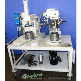 Used-Ross-Used Ross Vacuum Jacketed Double Planetary Mixing System-LDM-1QT-8703