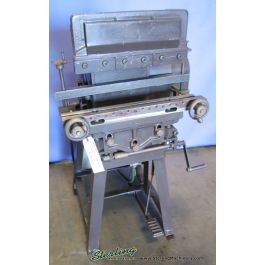 Used-Used Whitney Jensen Mechanical Press Brake-247-9086