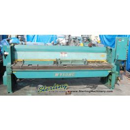 Used-Wysong-Wysong Power Shear-1010-9450