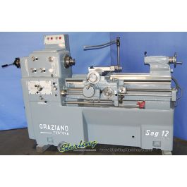 Used-Graziano-Graziano Engine Lathe-SAG 12-9463