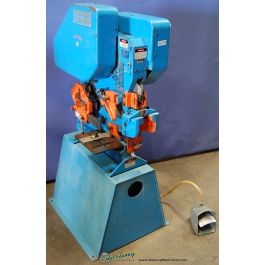 Used-Mubea-Used Mubea Mechanical Iron Worker-BF- 10F-9509