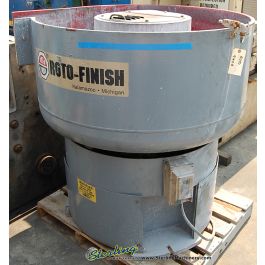 Used-ROTO FINISH-Roto- Finish Vibratory Finishing Mill (Bowl Type)-GEMINI- 700-9605