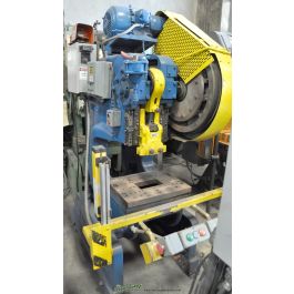 Used-Used Rousselle Deep Throat Frame Punch Press (Single Crank)-3F-9657