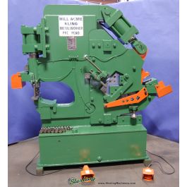 Used-Hill Acme-Used Hill Acme Hydraulic Ironworker (Dual Operator)-#5-9704