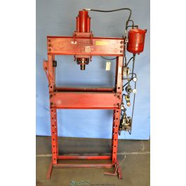 Used-Nugier-Used Nugier Air Operated H Frame Press-H40-14 APBD-9711