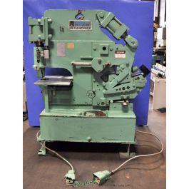 Used-Hill Acme-Used Hill Acme Hydraulic Ironworker (Dual Operator)-#4-9754