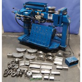 Used-American Machine & Hydraulics Inc-Used AMH Hydraulic Tube Bender-BLUE BOY 153 MSA-9826