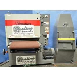 Used-TIMESAVERS-Used Timesaver Belt Grinder-137- 1H.P.MES-A1189