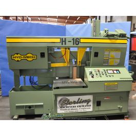 Used-HYDMECH-Used Hyd-Mech Automatic Horizontal Bandsaw (Twin Column Design)-H-16-A1327