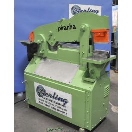 Used-PIRANHA-Used Piranha Hydraulic Ironworker-P3-A1744