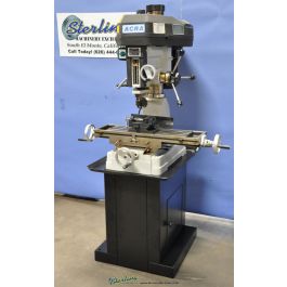 Used-Acra-Brand New Acra Mill Drill W/Stand-AMMD4-A1783