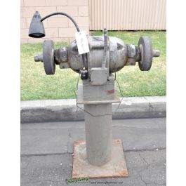 Used-Heavy Duty-Used Heavy Duty Double End Pedestal Grinder-11404-A1853