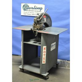 Used-Rotex-Used Rotex Hand Turret Punch-18- BK-A2143