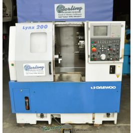 Used-Daewoo-Used Daewoo CNC Turning Lathe-LYNX200A-A2211