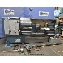 Used-Graziano-Used Graziano Gap Bed Engine Lathe-SAG 210NR-A2212
