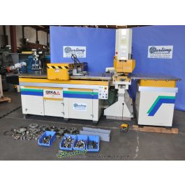 Used-Geka-Used Geka Single End CNC Punching Machine W/ Fagor CNC Control and PAXY CNC Plate Positioning & Punching System-PUMA 110/E-750-A2282