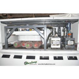 Used-TIMESAVERS-Used Timesavers Vision Orbital Twin Pad Wood Sander and Rotary Brush Programmable Sanding Machine-TIMESAVER VISION 7300 SERIES 7331-05-338-A2331