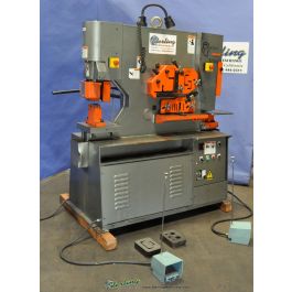 Used-MARVEL-Used Spartan/Marvel Hydraulic Dual Operation Multi-Station Ironworker-IW66D SPARTAN-A2421