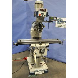Used-Astro-Used Astro Vertical Milling Machine With Inverter Frequency Drive Motor-GS15F-1-A2422
