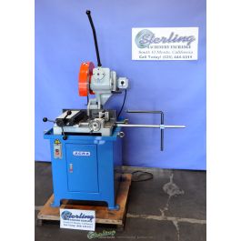 Used-Brand New Acra (LOW TURN, MANUAL VISE AND MANUAL DOWN FEED) Circular Cold Saw (For Cutting Steel, Stainless, Aluminum, Brass, Copper, Plastics)-FHC 370T-A2428