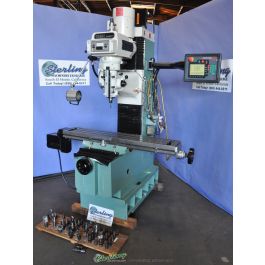 Used-Trak-Used Trak Bed Type 2 Axis CNC Milling Machine with a 3 Axis DRO-DPME2-A2519