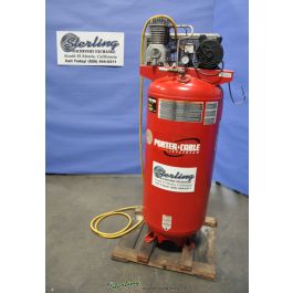 Used-Porter Cable-Used Porter Cable Jetstream Vertical Air Compressor-CPLC7060V-A2662