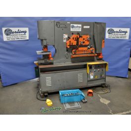 Used-MARVEL-Used Spartan/Marvel Hydraulic Dual Operation Multi-Station Ironworker-IW130D SPARTAN-A2696