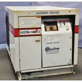 Used-Gardner Denver-Used Gardner Denver Electra Saver Turn Valve Rotary Screw Air Compressor-ELECTRA SAVER EAH99A-A2825
