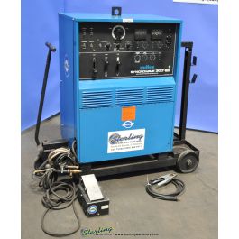 Used-MILLER-Used Miller Syncrowave 300 AC/DC Gas Tungsten Arc Welder-SYNCROWAVE 300-A2942