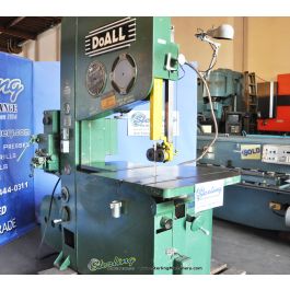 Used-DoAll-Used DoAll Zephyr Vertical Sawing and Friction Cutting Bandsaw-ZV-3620 ZEPHYR-A3050