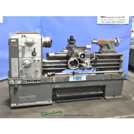 Used-Crown-Used Ta Shing Crown 'Removable' Gap Bed Engine Lathe-2/1000-A3070