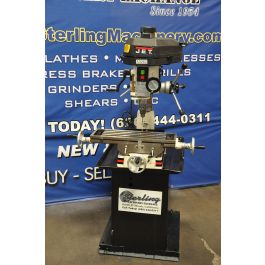 Used-Jet-Used Jet Combo Milling Drilling Machine With Stand-JMD-15-A3263