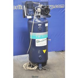 Used-AMP-Used Amp Vertical Air Compressor-X500BPA60V-A3485