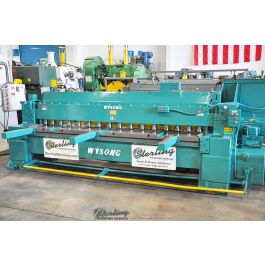 Used-Wysong-Used Wysong Mechanical Double End Frame Power Shear-1025-A3643
