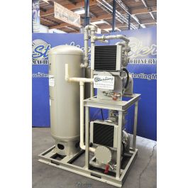 Used-Dekker-Used Dekker Vacuum Technologies Dual Liquid Ring Vacuum Pump For Liquid or Solids. Great for the Food Processing Industry.-VX0082MA2-00-DS-A3727
