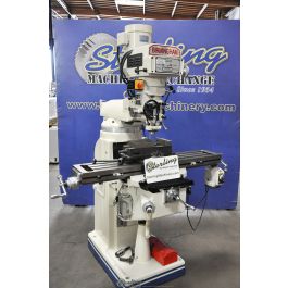 Used-Birmingham-Used Birmingham (VARIABLE SPEED) Vertical Milling Machine- INCLUDES DIGITAL READOUT AND TABLE FEED-BPV-3949-C-A3832