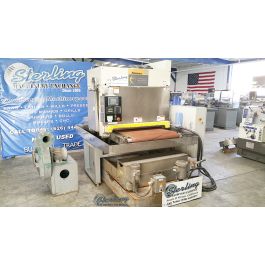 Used-TIMESAVERS-Used Timesavers Wet Belt Grinder (METAL GRINDER) (Parts Machine)  Has New Belt and Table.-137-1HDMW-A3903