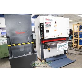 Used-TIMESAVERS-Used Timesavers Wide Belt Drum Grinder (EXCELLENT CONDITION- ONLY 113 HOURS)-2211-45-0-A4582