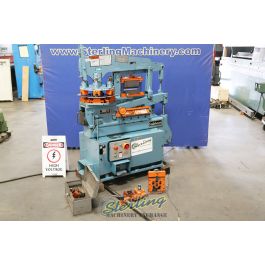 Used-Scotchman-Used Scotchman Mechanical Ironworker (WITH 6 STATION TURRET HEAD)-4014-TM-A4633
