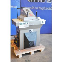 Used-APMC-Brand New APMC Hydraulic Clicker Press With (LARGER BEAM WIDTH)-APM-SA27L-A5419