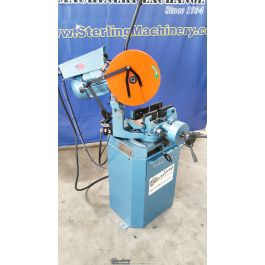 New-Scotchman-New Scotchman (SINGLE PHASE- ONE SPEED, POWER VISE AND MANUAL DOWN FEED) Circular Cold Saw (For Cutting Steel, Stainless, Aluminum, Brass, Copper, Plastics)-CPO 275 SSPK-SMCPO275SSPK