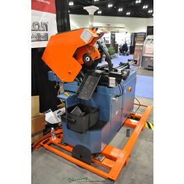 New-Scotchman-New Scotchman (VARIABLE SPEED, AUTOMATIC VISE CLAMPING AND AUTOMATIC POWER DOWN FEED) Circular Cold Saw (For Cutting Steel, Stainless, Aluminum, Brass, Copper, Plastics)-CPO 315 HFA-SMCPO315HFA