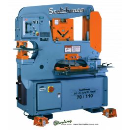 New-Scotchman-Brand New Scotchman Dual Operator Ironworker-DO 70/110-24M-SMDO7011024M