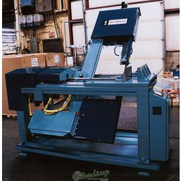 New-W.F. Wells-Brand New W.F. Wells Semi-Automatic Electrical Vertical Tilting Dual Direction 60┬░ Miter Capability Band Saw-EVM-2030-6-SMEVM20306