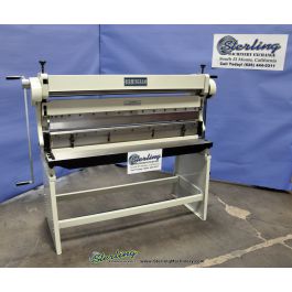 Used-Birmingham-Brand New Birmingham Manual 3 in 1 Machine With Stand- Shear, Press Brake, Box and Pan Brake, Slip Roll With Stand-SBR-5216-C-A5073